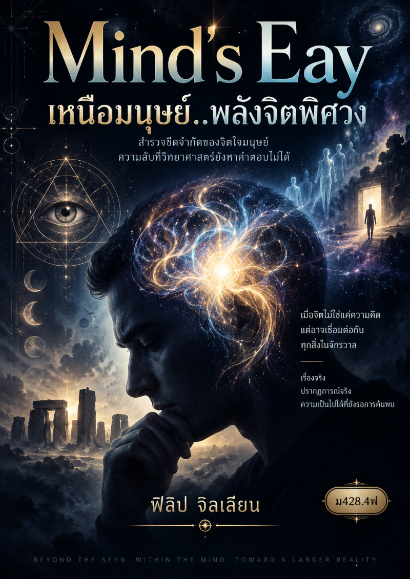 ปก Mind's Eayเหนือมนุษย์..พลังจิตพิศวง