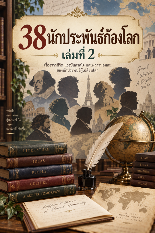 ปก 38นักประพันธ์ก้องโลก เล่มที่ 2